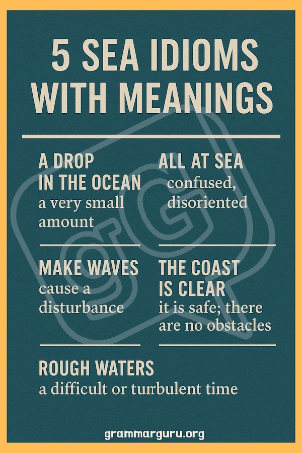 Sea Idioms